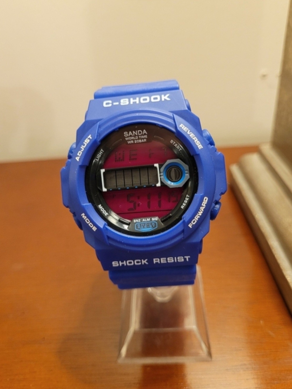 Brand New Blue C-SHOOK Digital Men's Watch